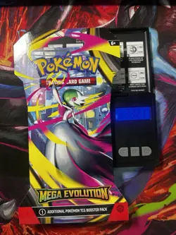 Heavy 33.21g Pokemon Mega Evolutions SLEEVED BOOSTER PACK - Image 1
