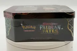 Pokemon TCG Scarlet & Violet Paldean Fates Charizard ex Tin SEALED - Image 3