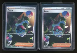Lot of (2) POKEMON PAF EN SPECIAL ILLUSTRATION RARE #239 PENNY WITH UMBREON - Image 1