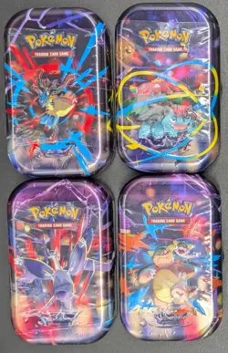 Lot of (123) Pokemon TCG Mega Evolutions Heroes Mini Tin Factory Sealed - Image 2
