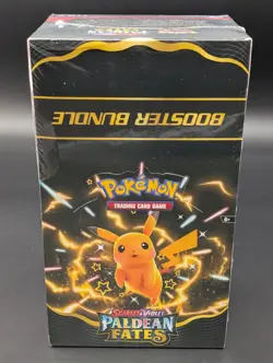 Pokemon Scarlet & Violet Paldean Fates Booster 10-Bundle Display Factory Sealed - Image 1