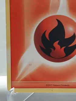 Fire Energy 124/130 Pokemon Diamond & Pearl Damaged Used See Pictures - Image 3
