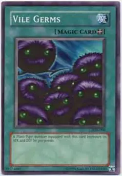 Yugioh! Vile Germs - LOB-090 - Common - 1st Edition Near Mint, English - Image 1