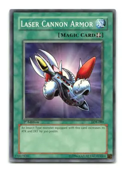 Laser Cannon Armor - LOB-089 1st Edition - YuGiOh-LP - Image 1