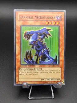 Hannibal Necromancer PTDN-ENSE2 YuGiOh Phantom Darkness 2008 Super Rare - Image 1