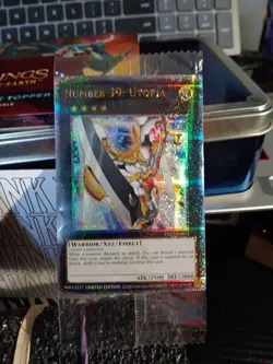 Yugioh - Number 39: Utopia TN23-EN013 Quarter Century Rare Limited SEALED - Image 1