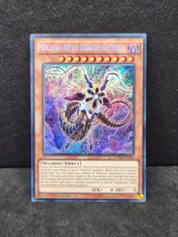 Yugioh Meklord Astro Dragon Asterisk LC5D-EN166 Secret Rare 1st Edition NM - Image 1