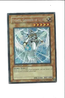 Tethys, Goddess of Light CRMS-EN095 Yu-Gi-Oh Secret Rare 1st Edition MINT - Image 1