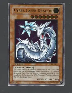 YUGIOH Cyber Laser Dragon SOI-EN007 Ultimate Rare 1st Edition VERy LP TAKE A LOO - Image 1