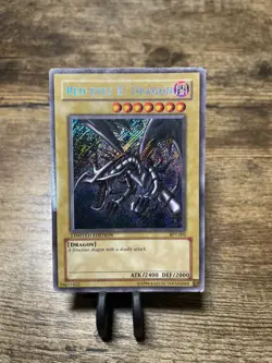 Yugioh Red-Eyes B. Dragon BPT-005 Secret Rare Limited Edition HP - Image 1