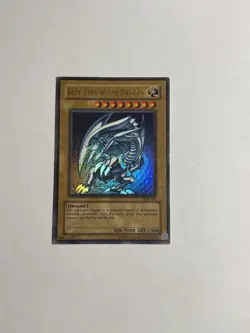 Lot of 3 Blue-Eyes White Dragon - MP/HP SDK-001 SDP-020 BPT-009 Toon YuGiOh! - Image 2