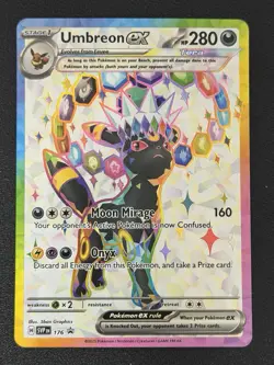 Umbreon ex SVP 176 Scarlet & Violet Promo Holo Pokemon Card TCG SV Promo - Image 1