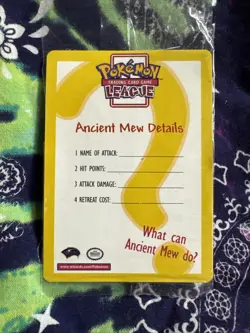 Ancient Mew 1 Miscellaneous Cards & Products Holo - Image 3