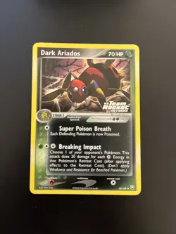 Dark Ariados 30/109 - Reverse Holo Stamp Pokemon Ex Team Rocket Returns Card MP - Image 1