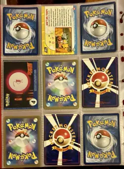 Vintage Pokemon Card Collection - No Binder Lot 5 Pages - Holo - Modern LP/NM - Image 2