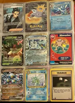 Vintage Pokemon Card Collection - No Binder Lot 5 Pages - Holo - Modern LP/NM - Image 3