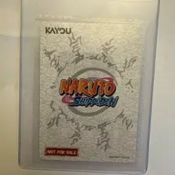 Exclusive PSA Magazine Kayou X Naruto Uzumaki Promo Card Near Mint - Image 2