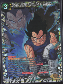 Dragon Ball Super Card Game | You Are Number One | BT20-147 SCR - Image 1