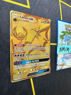 Pokemon Card Lunala GX Sun & Moon Ultra Prism Secret Rare 172/156 302 💎NM💎 - Image 3