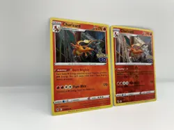 Charizard x2 Pokemon GO Reverse Holo & HOLO Cards 010/078 NEAR MINT 🔥 2022 - Image 3