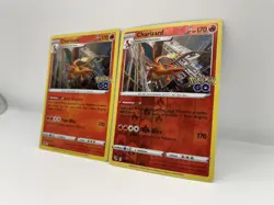 Charizard x2 Pokemon GO Reverse Holo & HOLO Cards 010/078 NEAR MINT 🔥 2022 - Image 5