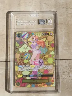 One Piece Emperors In The New World ALT Art Nami Foil Card OP08-106 TAG 10 - Image 1