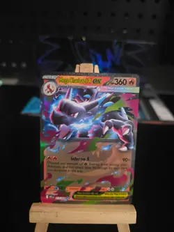 Pokemon Card Mega Charizard X ex #13 Phantasmal Flames Holo - Image 1