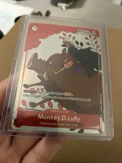 Monkey.D.Luffy Gift Collection 2023 P-001 One Piece Card Game English - Image 1