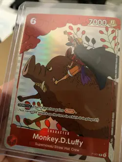 Monkey.D.Luffy Gift Collection 2023 P-001 One Piece Card Game English - Image 2
