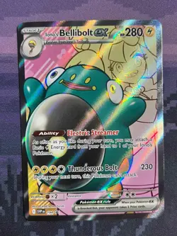 Iono's Bellibolt ex 194 Pokemon Scarlet & Violet Promo Card Near Mint NM 1 - Image 1