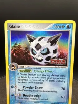 Glalie 30/108 EX Power Keepers Reverse Holo Foil Stamped Pokemon Card - Image 3