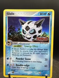 Glalie 30/108 EX Power Keepers Reverse Holo Foil Stamped Pokemon Card - Image 4