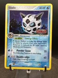 Glalie 30/108 EX Power Keepers Reverse Holo Foil Stamped Pokemon Card - Image 5