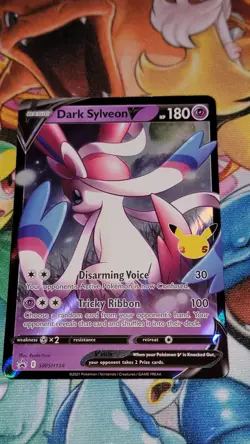 Dark Sylveon V SWSH: Sword & Shield Promo Cards SWSH134 Pokemon Card - NM - Image 1