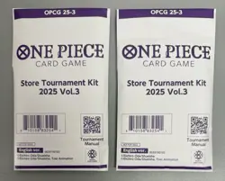(2) x One Piece Card Game Store Tournament Kit Vol 3 SEALED English - Image 1