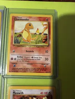 POKEMON SIX CARD VINTAGE LOT WITH FIRST TEAM ROCKET EDITION MEOWTH - Image 3