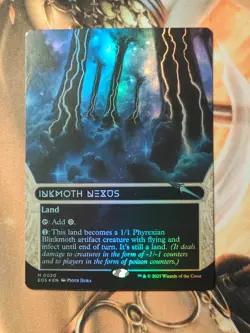 Inkmoth Nexus (0020) (Borderless) - Edge of Eternities (EOE) -foil -nm - Image 1