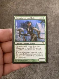 MTG Champion of Lambholt Avacyn Restored 171/244 Regular Rare - Image 1