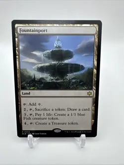 Fountainport MTG Bloomburrow NM Land - Image 1