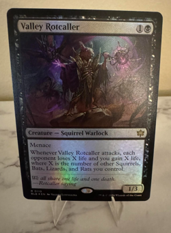 Magic: The Gathering Valley Rotcaller Foil Bloomburrow Rare #0119 NM - Image 1