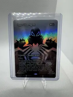 MTG Opposition Agent (Borderless) Marvel Universe Spider-Man Eternal - Foil - NM - Image 1