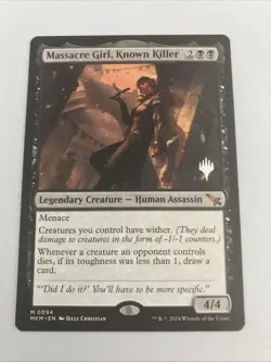 Massacre Girl Known Killer - Promo - NM - Image 1