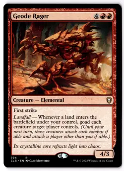 Geode Rager R Commander Legends: Battle for Baldur's Gate 794 NM - Image 1