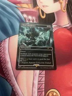 Blind Obedience NM BORDERLESS Secret Lair Drop Series MTG - Image 1