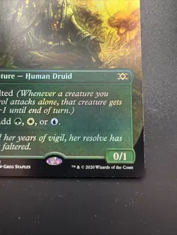 Noble Hierarch (Borderless) Double Masters Foil - Image 4