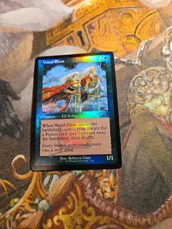 Wood Elves Foil MTG Promo - NM - - Image 1