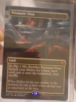 Magic The Gathering Prismatic Vista (Borderless) (38) Special Guests Regular - Image 1