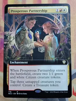 Prosperous Partnership (Extended Art) MTG Streets of New Capenna CDR (NCC) (NM) - Image 1