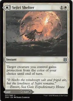 Sejiri Shelter U Zendikar Rising 37 - LP MTG - Image 1