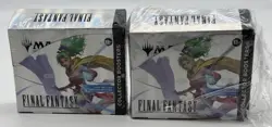 Lot of (2) Magic The Gathering Final Fantasy Collector Boosters Boxes Sealed - Image 1